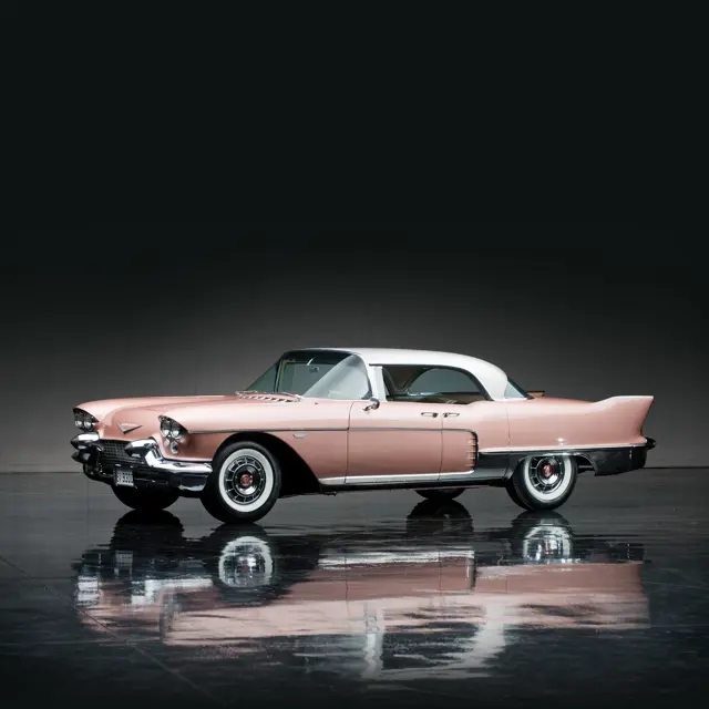 9L-010 キャデラック 1/64 エルドラド BROUGHAM 1957 1957 Cadillac Brougham – Ebony Black – sunstarmodelcars