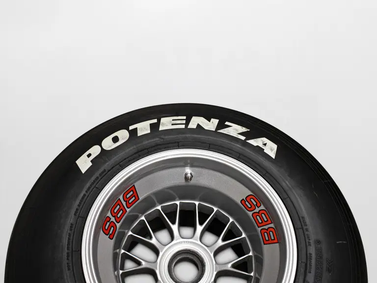 BBS Wheel and Bridgestone Potenza Formula 1 Signed Intermediate