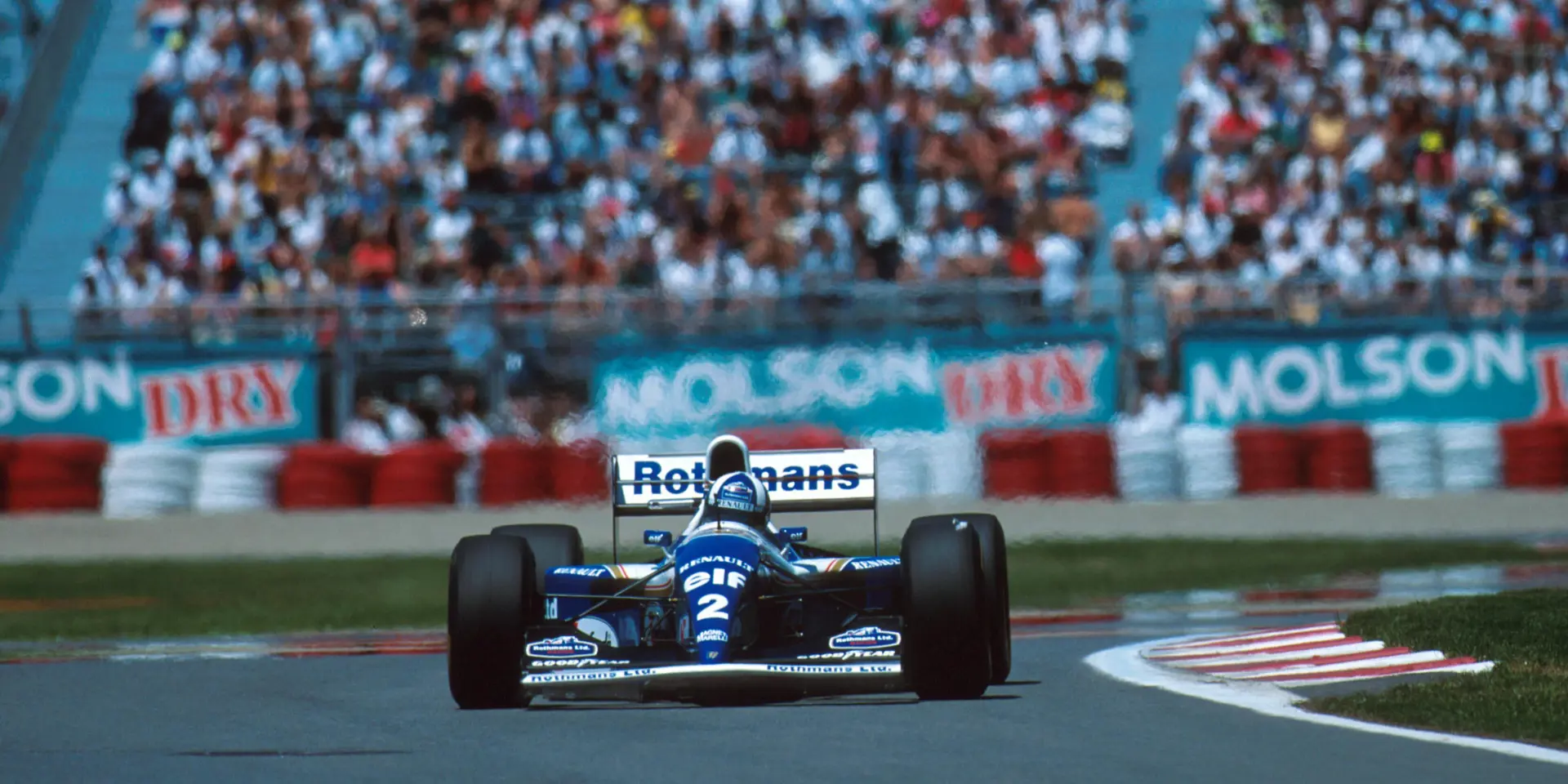 David Coulthard races FW16B-01 to a 5th place finish at the 1994 Canadian Grand Prix.