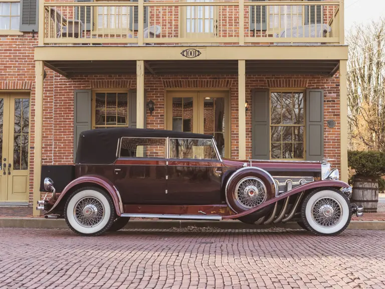 1930 Duesenberg Model J Convertible Sedan | Photo: Ted Pieper - @vconceptsllc