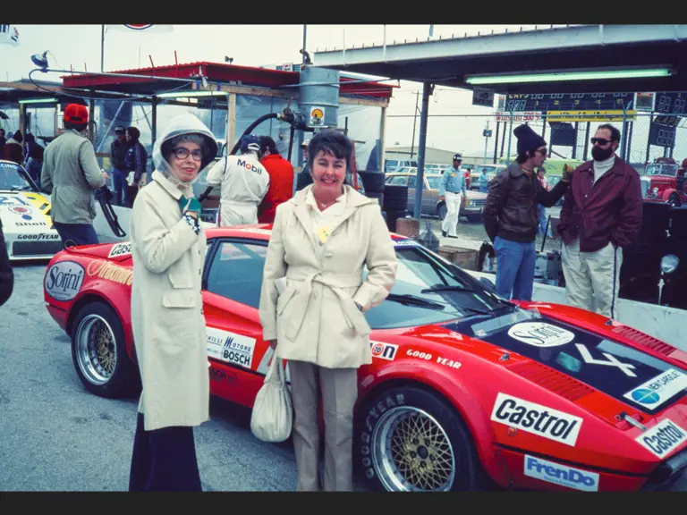 Chassis number 18855 pictured at its first race, the 1978 24 Hours of Daytona.