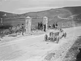 André Dubonnet behind the wheel of the “Tulipwood” Torpedo at the 1924 Targa Florio.