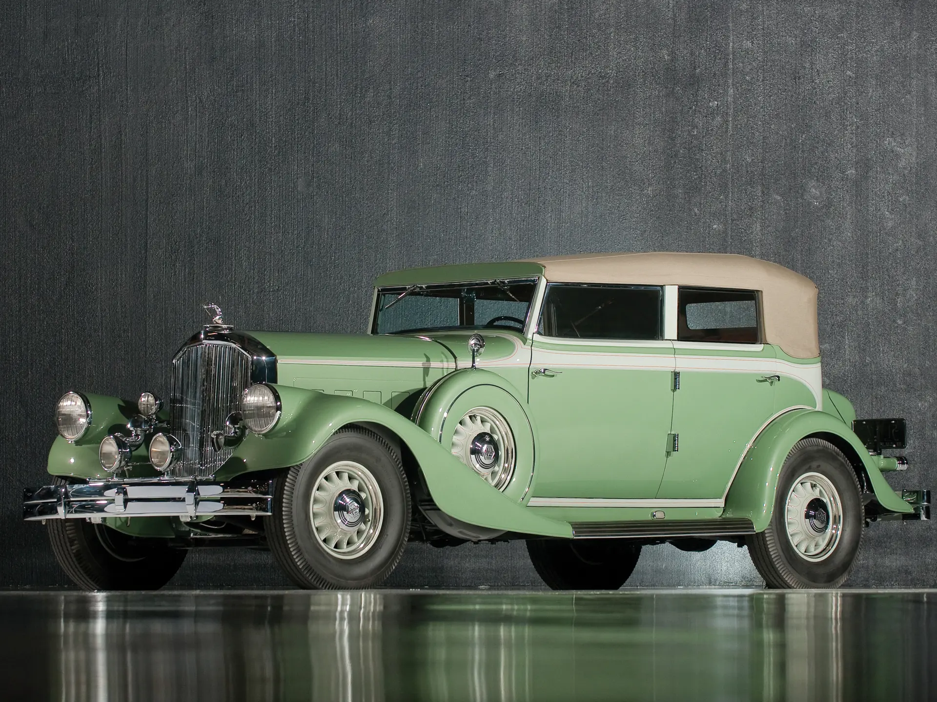1933 Pierce-Arrow Model 1242 Convertible Sedan | Sports