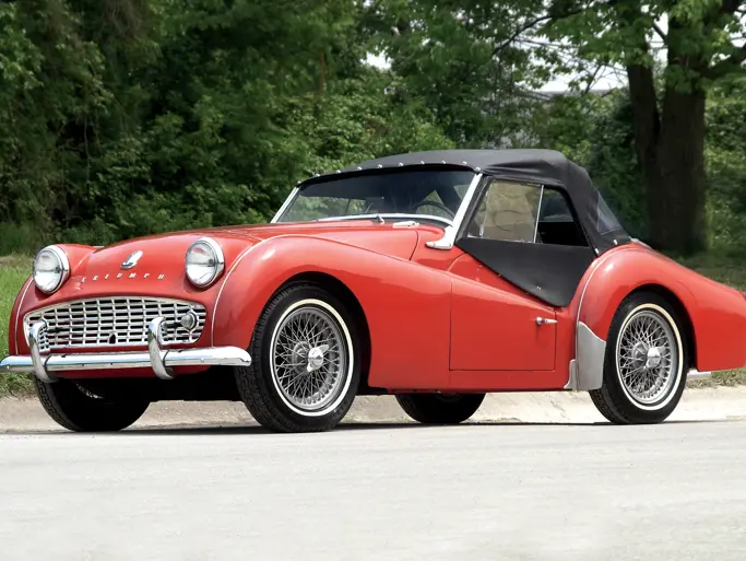 Triumph TR3B: market value and price history