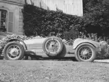 Chassis 37363 is photographed outside the house of owner Francis Muel in Saint-Cloud.