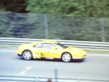  Chassis 93646 driven by Christian Heinkele at the Circuit de Spa-Francorchamps in the 1993 Ferrari Challenge.