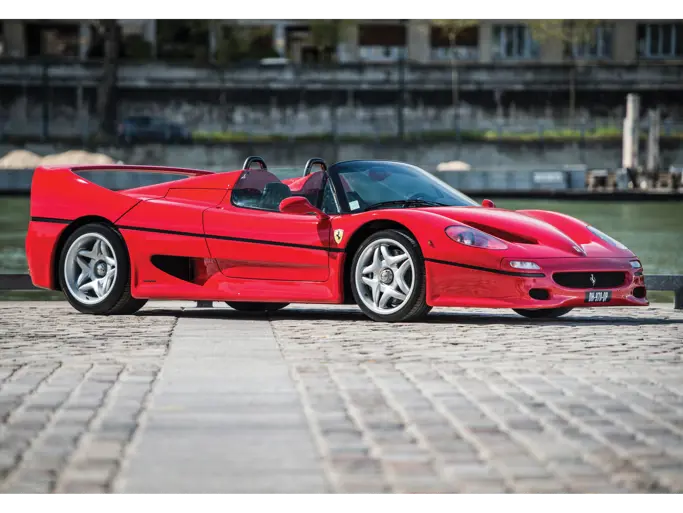 1996 Ferrari F50 — market value and price history