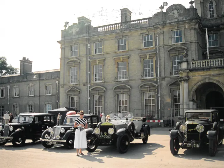 The Silver Ghost is pictured at a classic car meet at Culford Hall in 2005.