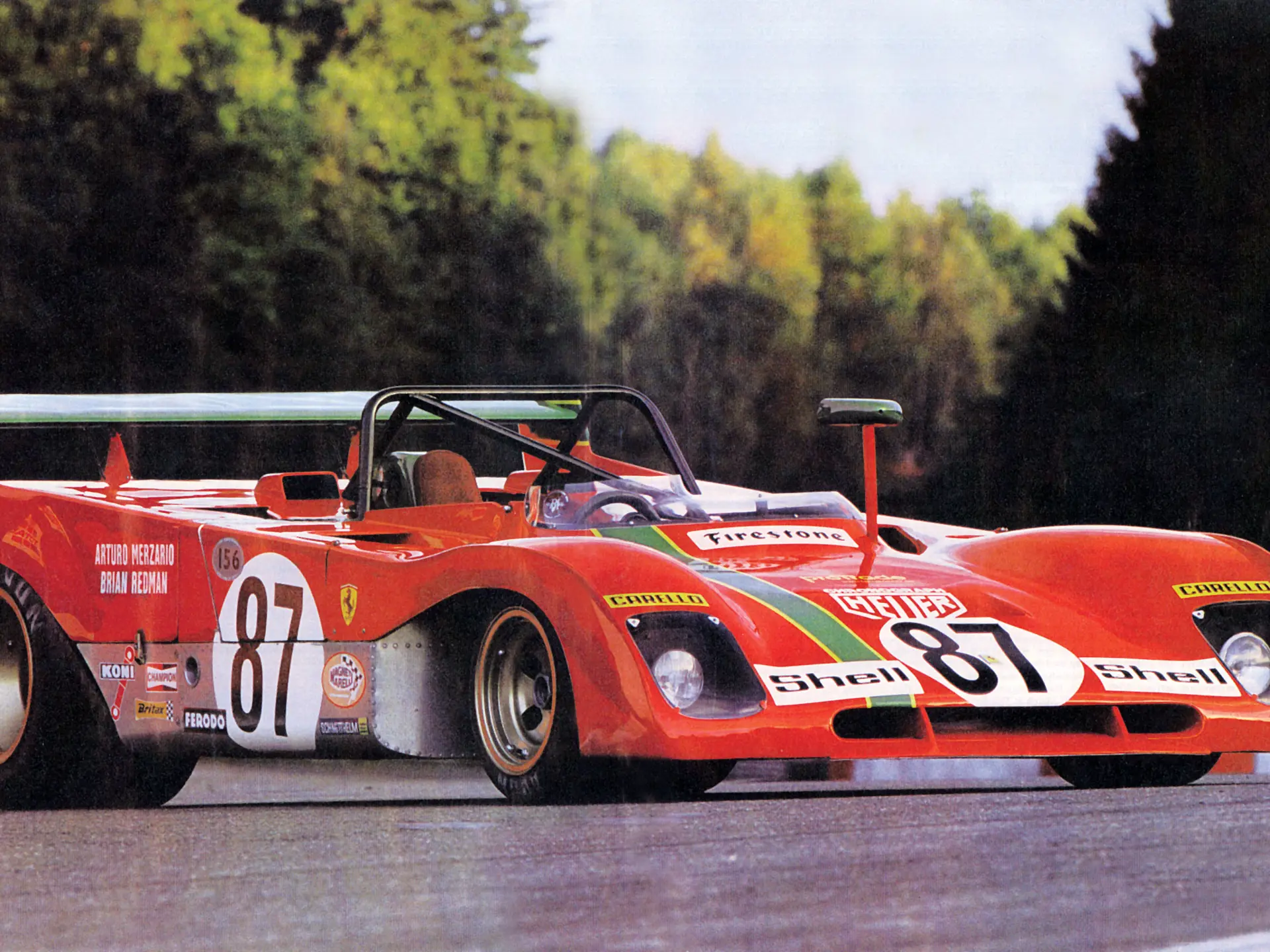 1972 Ferrari 312 PB Racecar | Vintage Motor Cars at Amelia