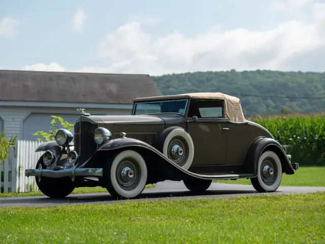 1932 Packard 900 Light Eight Roadster Coupe | Hershey 2021