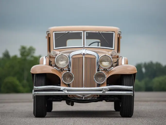1931 Chrysler CG Imperial CloseCoupled Sedan offered at RM Auctions Auburn Fall Live Auction 2021