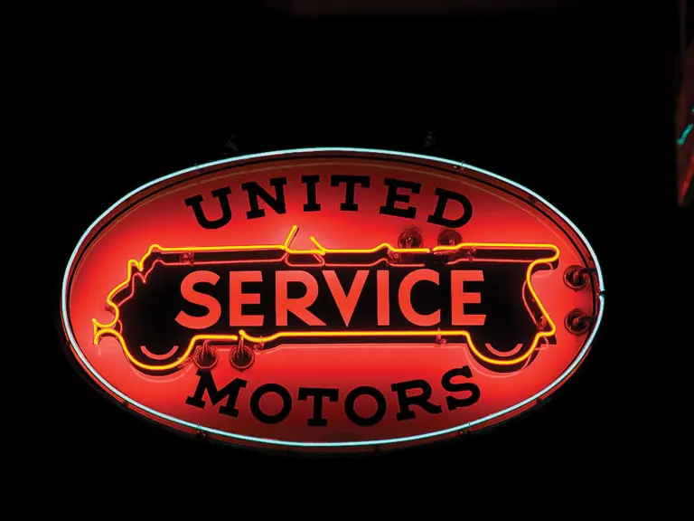 United Motors Service Sign | The Milhous Collection | RM Sotheby's