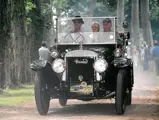 The Daimler is pictured on the Gordon Bennett Classic Car Rally in 2005.