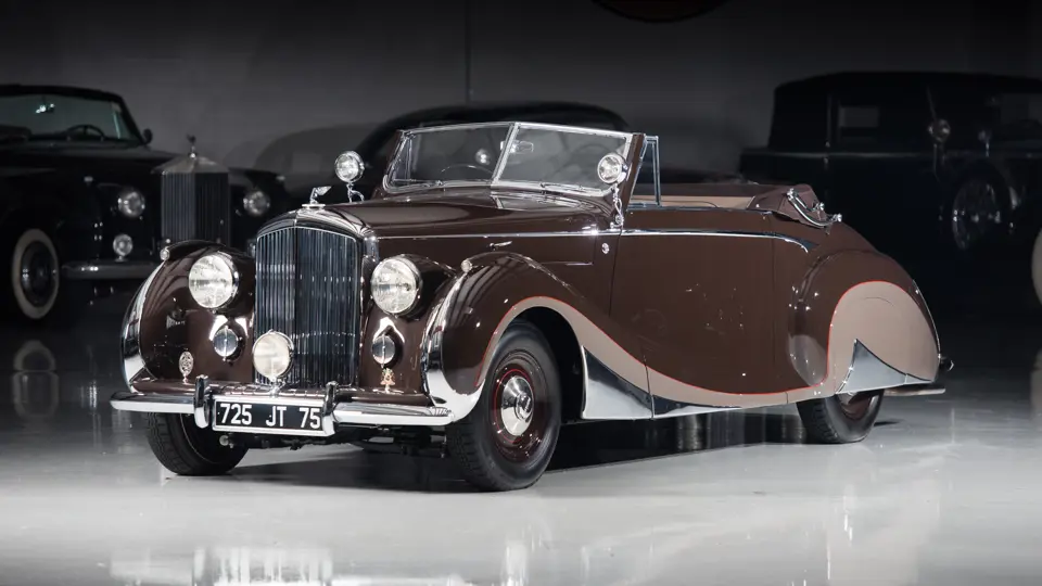 Modellino Kess Bentley MKVI Franay Drophead Coupé Cabriolet 1948 – Scala 1/43 – Marrone
