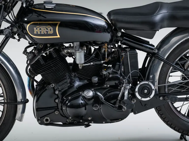 1949 Vincent HRD Black Shadow Series C Dare to Dream Collection RM Sotheby s