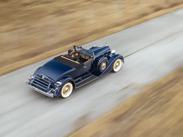 1934 Packard Super Eight Coupe Roadster | Photo: Ted Pieper - @vconceptsllc