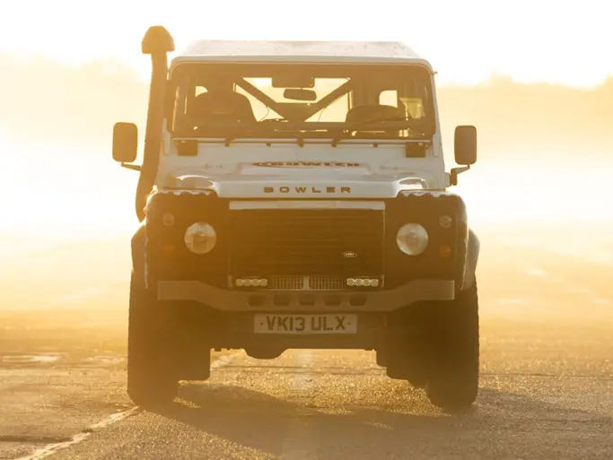 2013 Land Rover Defender 90 Hardtop TD Challenge by Bowler offered at RM Sothebys Paris Live Auction 2021