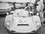The 906 is captured at Zandvoort Circuit on 24 April 1966, just before its debut race where Wim Loos finished 1st in Class.