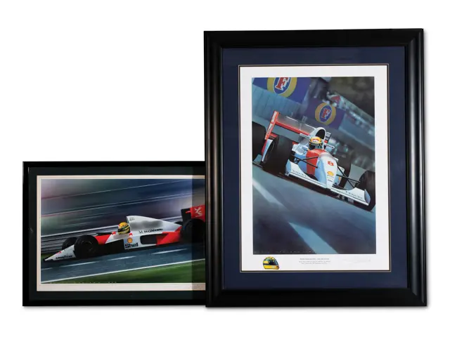 Ayrton Senna Prints by Gavin MacLeod | Online Only: Formula 1