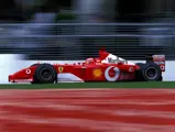 Race winner Michael Schumacher (GER) Ferrari F2001.
Formula One World Championship, Rd1, Australian Grand Prix, Albert Park, Melbourne, Australia, 3 March 2002.