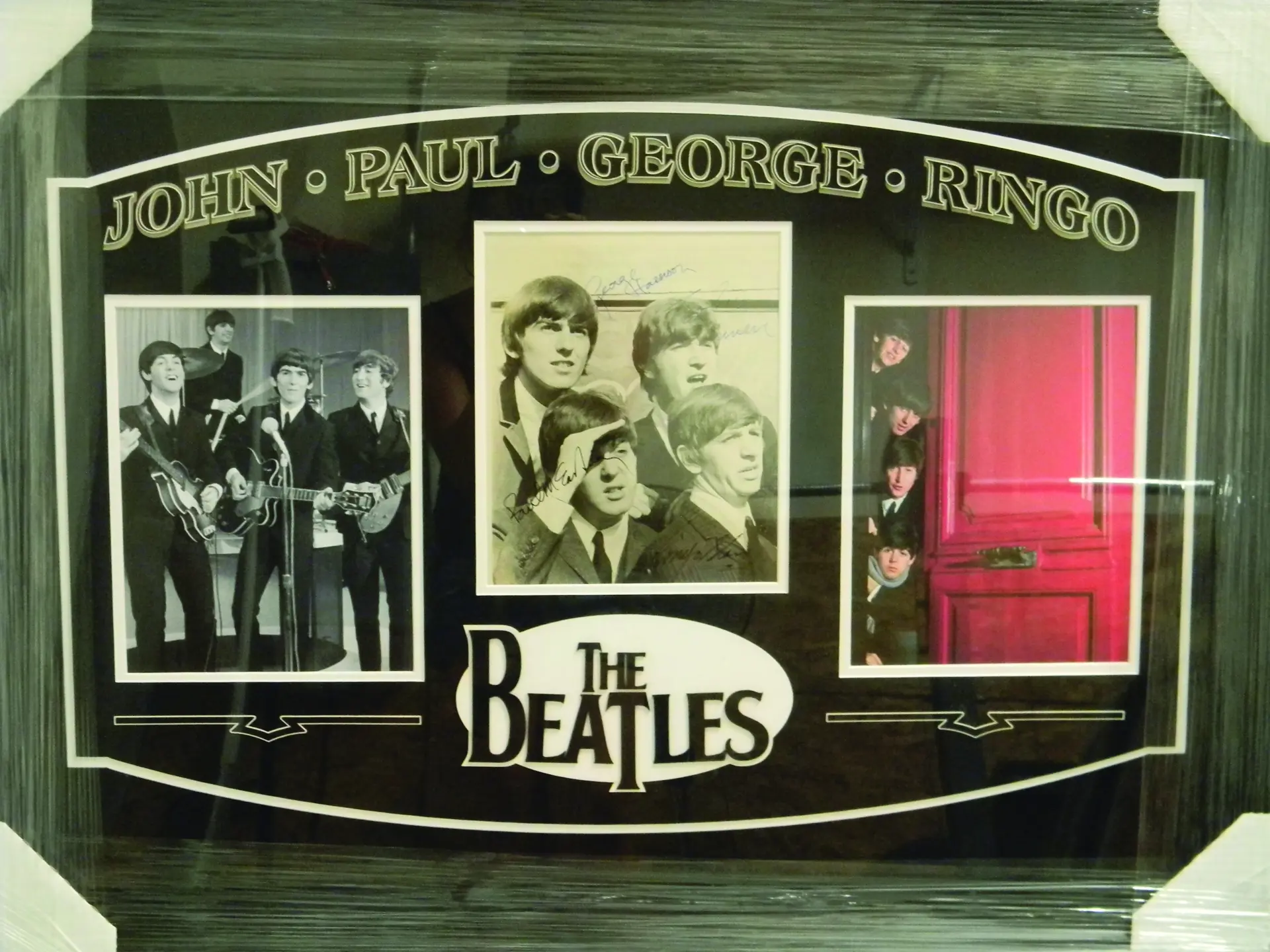 THE BEATLES Signed Autographed Photo