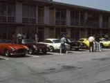 The Ferrari is pictured at a club meet in Indianapolis in July 1972.