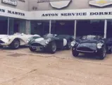 The DB3S is pictured outside Aston Service Dorset.