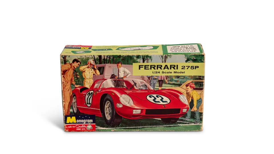 Ferrari 275 P 1:24 Scale Model Kit by Monogram | Open Roads, Fall