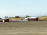 Larry McNutt in the Arnold-Bristol racing at Cotati in 1960.