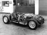For all to see, the Cooper-Jaguar shows off what’s underneath its dashing coachwork.