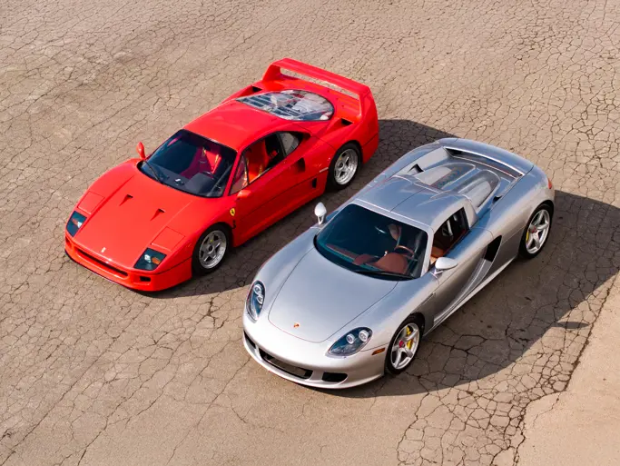 ModaMiami, the Only Place to Buy a Sub-1,000-Mile Ferrari F40 and Porsche Carrera GT in One Auction