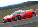 011 M as seen during the ninth round of the 2003 British GT Championship at Thruxton, where it placed second overall and second in class.