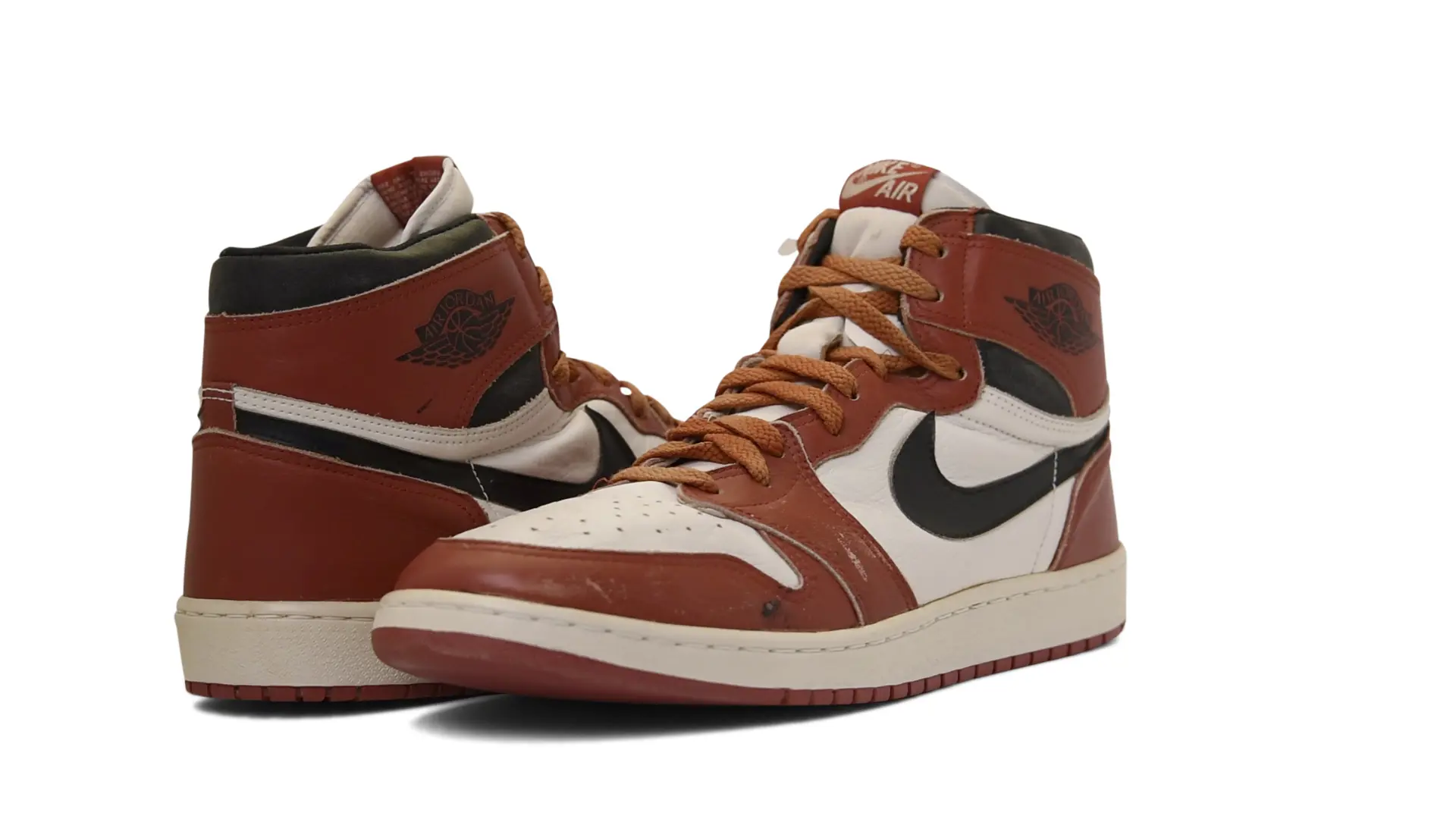 Autographed nike air jordan 1 online