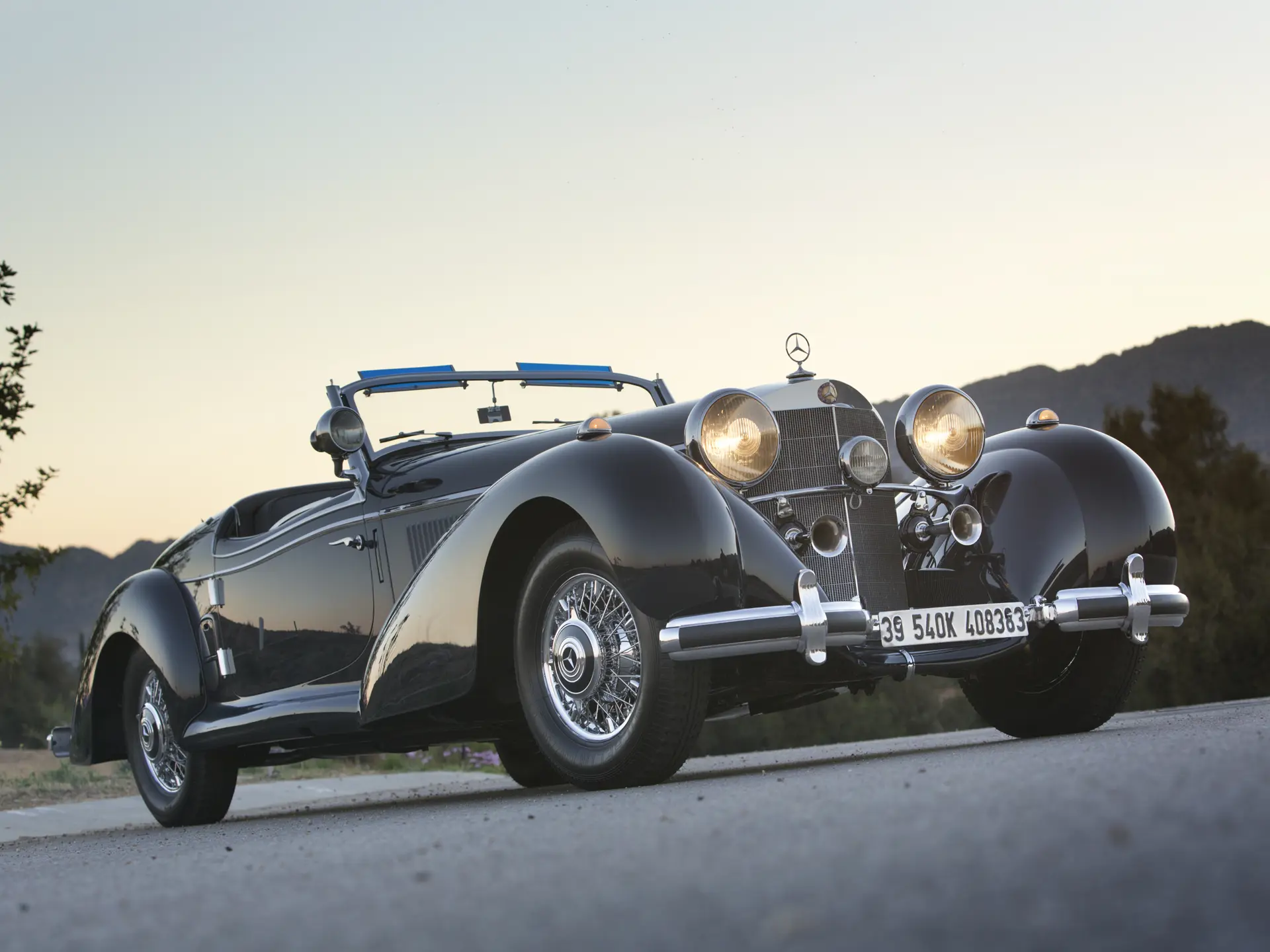 自動車 Racing Mercedes 540-k 自動車 Racing Mercedes 540-k 1939 Mercedes-Benz 540K Special
