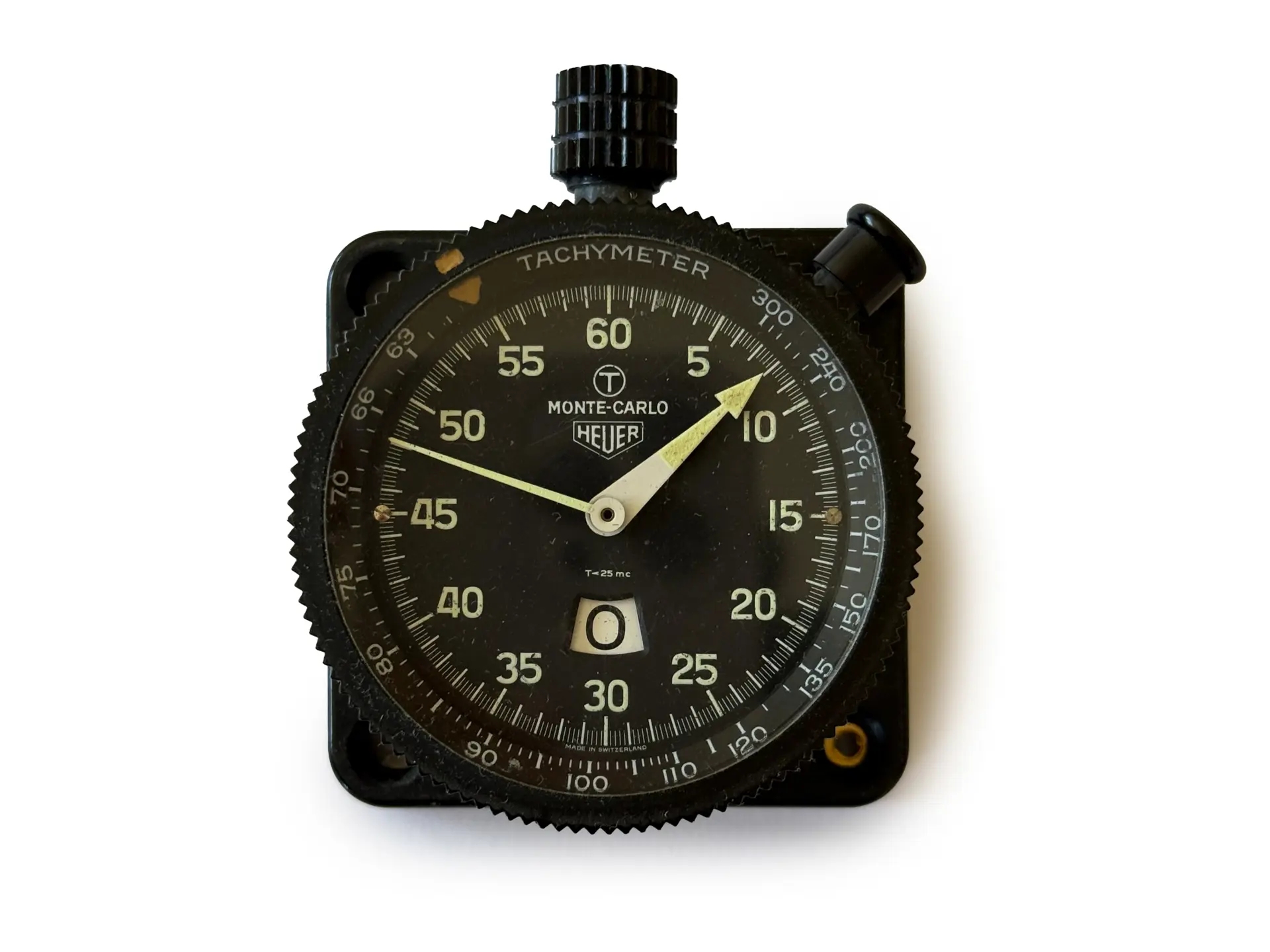 Heuer Mastertime Monte Carlo Doppia Piastra Posteriore. Cromo O - Foto 9