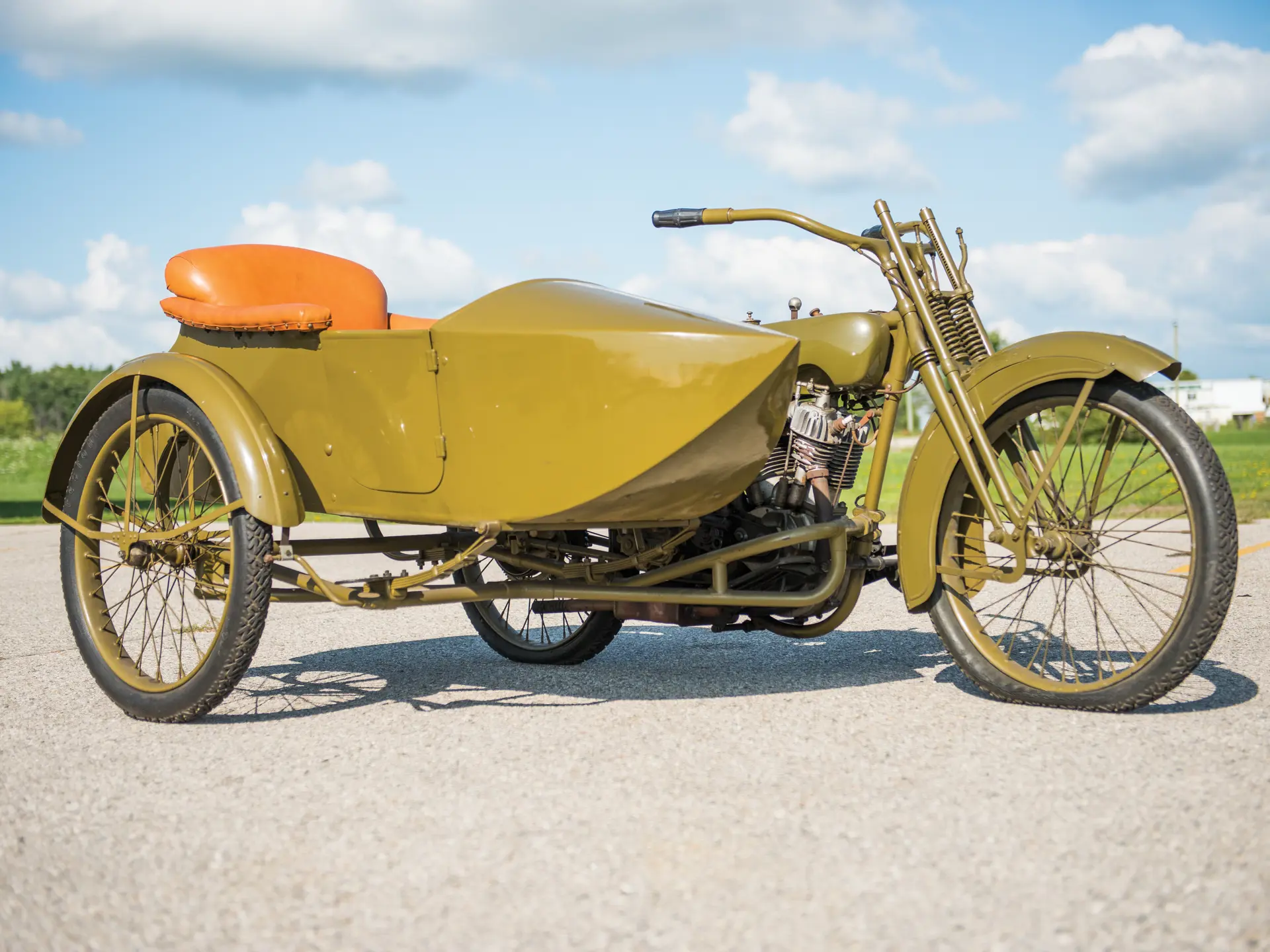 1922 Harley-Davidson FD with Sidecar | Hershey 2016 | RM