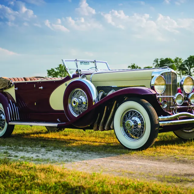1933 Duesenberg Model SJ 'Sweep Panel' Sport Phaeton by LaGrande