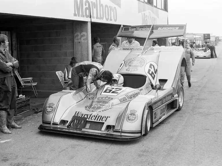 The TOJ SC304 was forced to retire early from the 1976 Dijon 500 km due to suspension problems, but would go on to podium at following Interserie races in Germany.