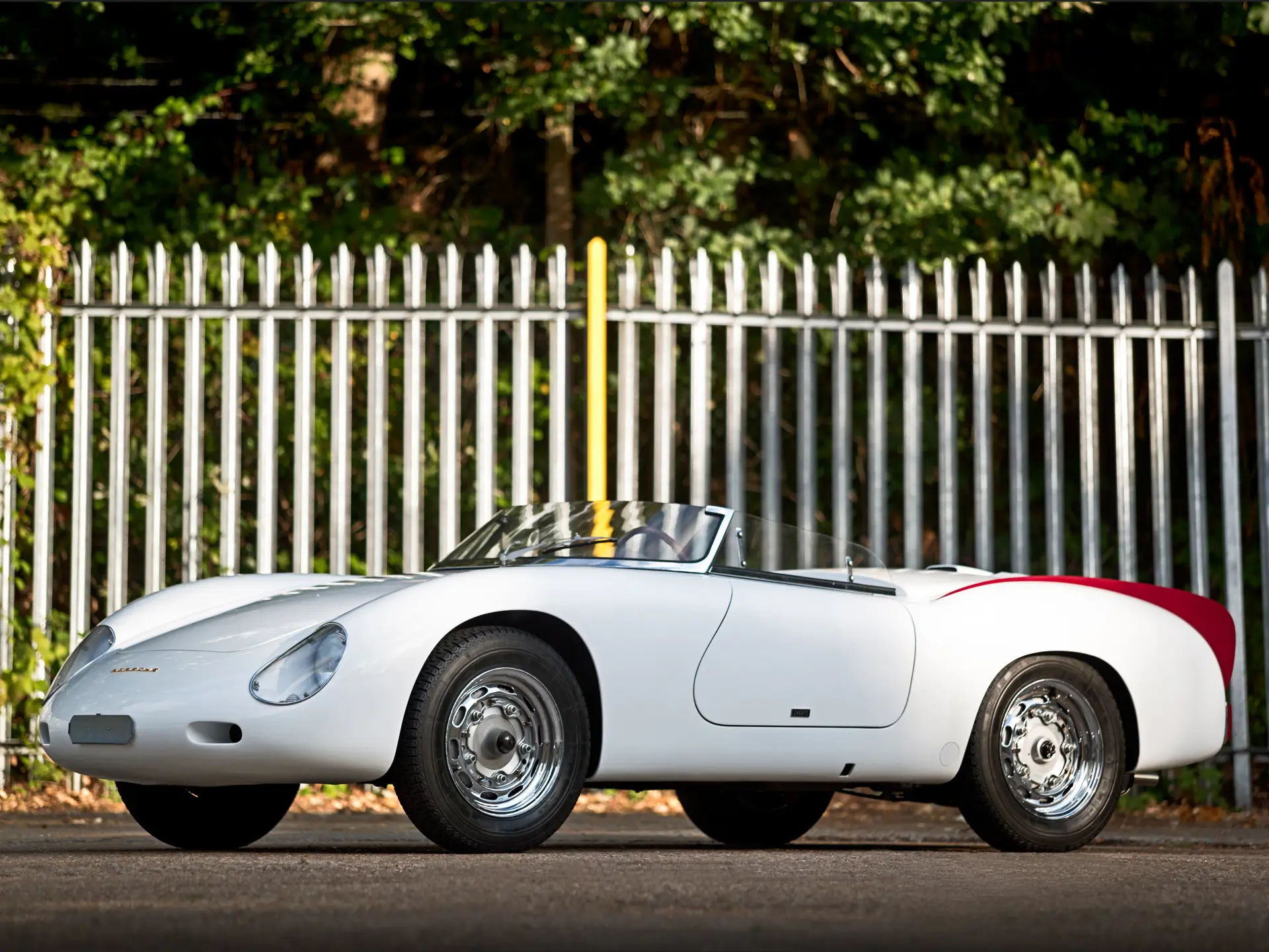 Porsche 356 Zagato Carrera Coupé 1959 White 1/43 Matrix MX51607-042-041