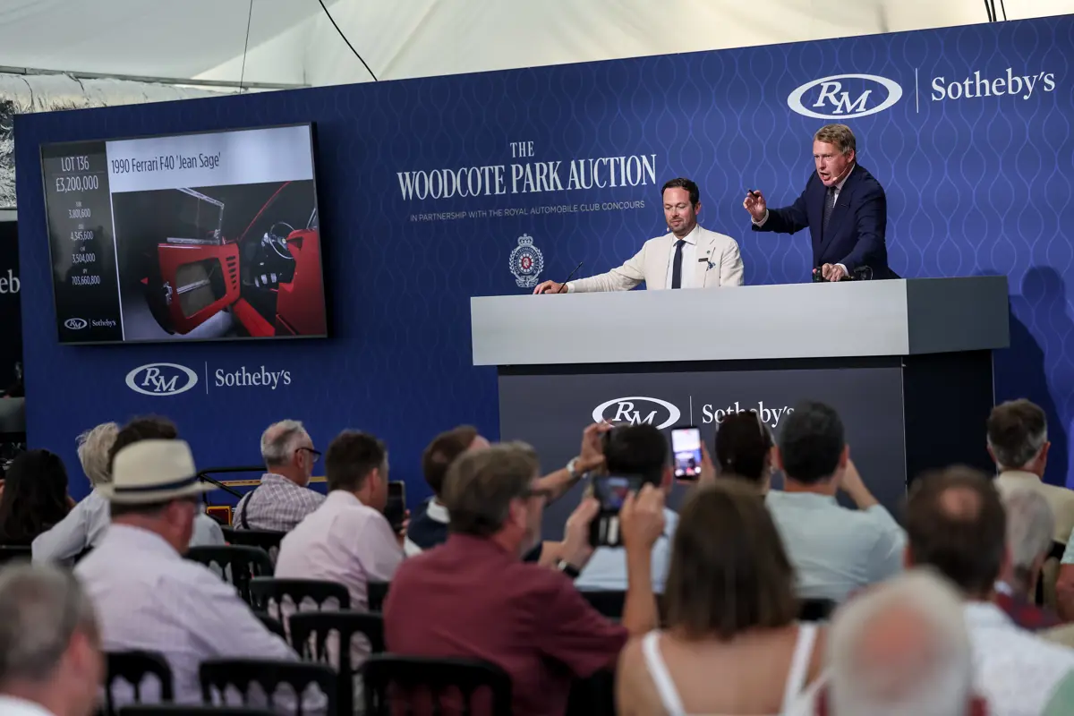 RM Sotheby's Woodcote Park Auction 2026