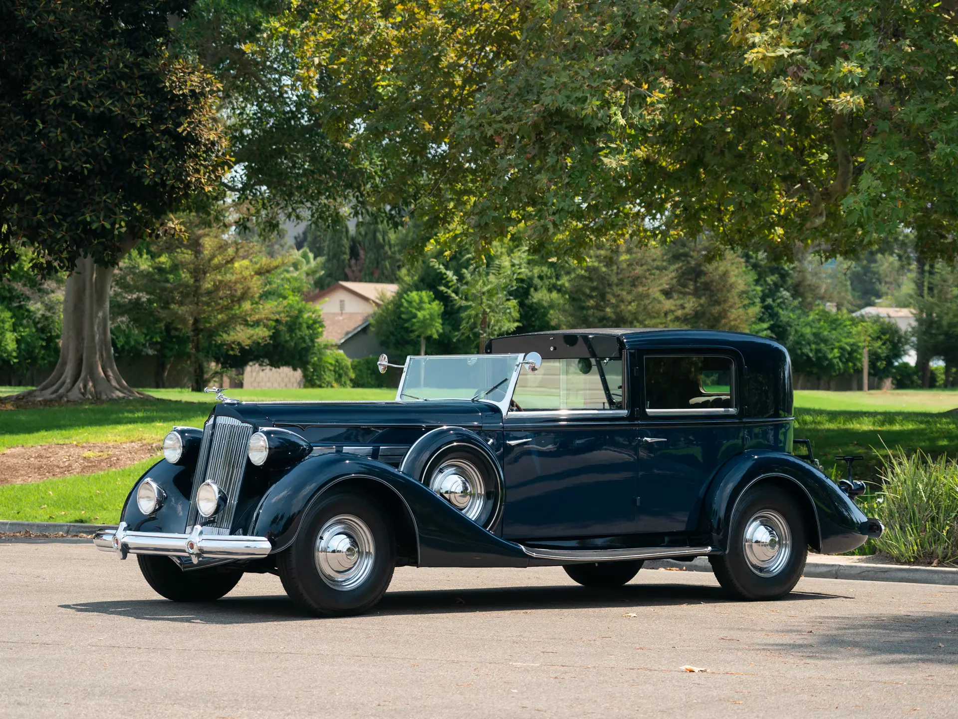 1937 Packard 1501 Super Eight Town Car by Brewster | Hershey 2022
