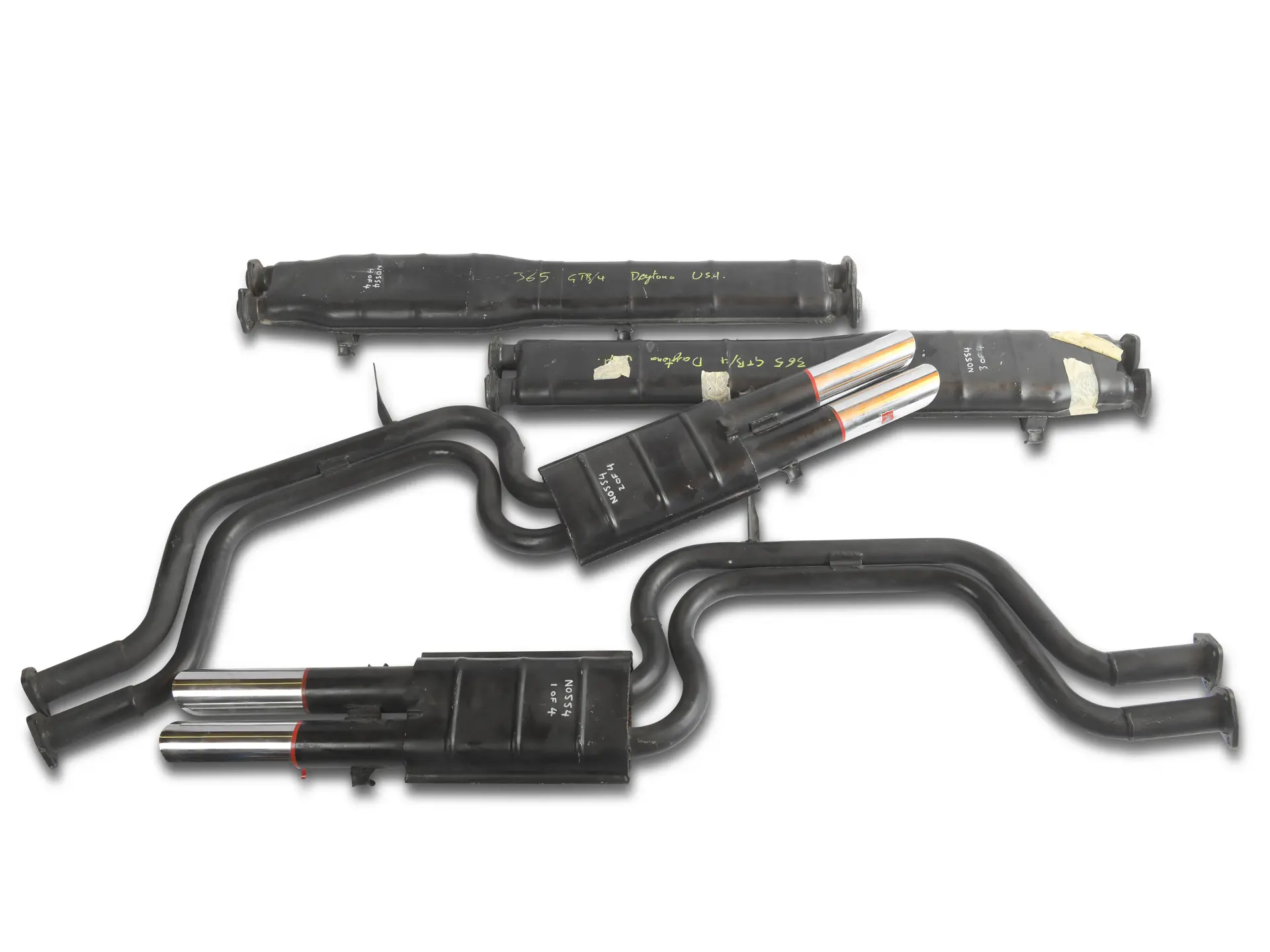 Ferrari 365 GTB/4 Daytona Mid and Rear Ansa Exhaust | The