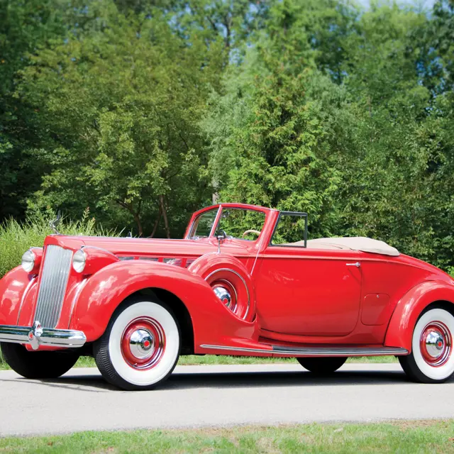 カープモデル 1938 Packard 1604 Super Eight Convertible Coupe | Hershey 2013