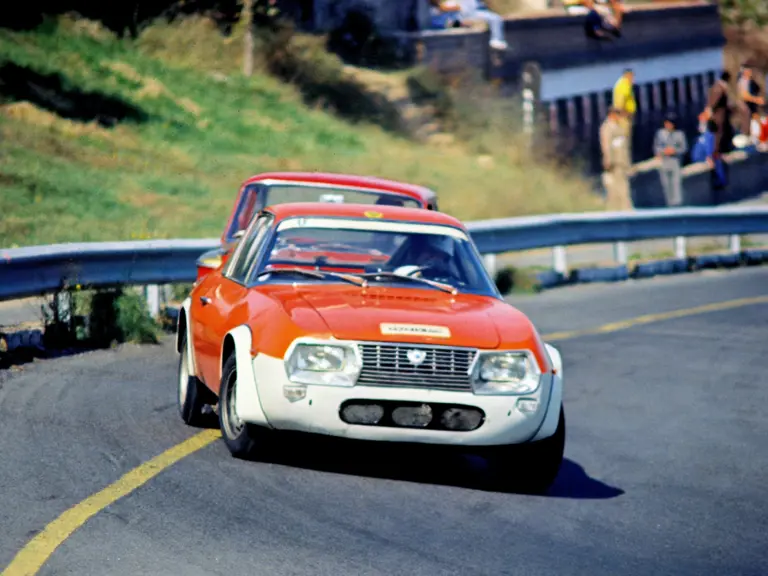 The Lancia as seen at the 1968 Vallelunga Trofeo D.V.