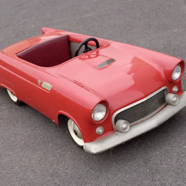 ミニカー Kiddie Car 1957y FORD THUNDERBIRD #55 1955 Ford Thunderbird Jr. Child's Car | Vintage Motor Cars