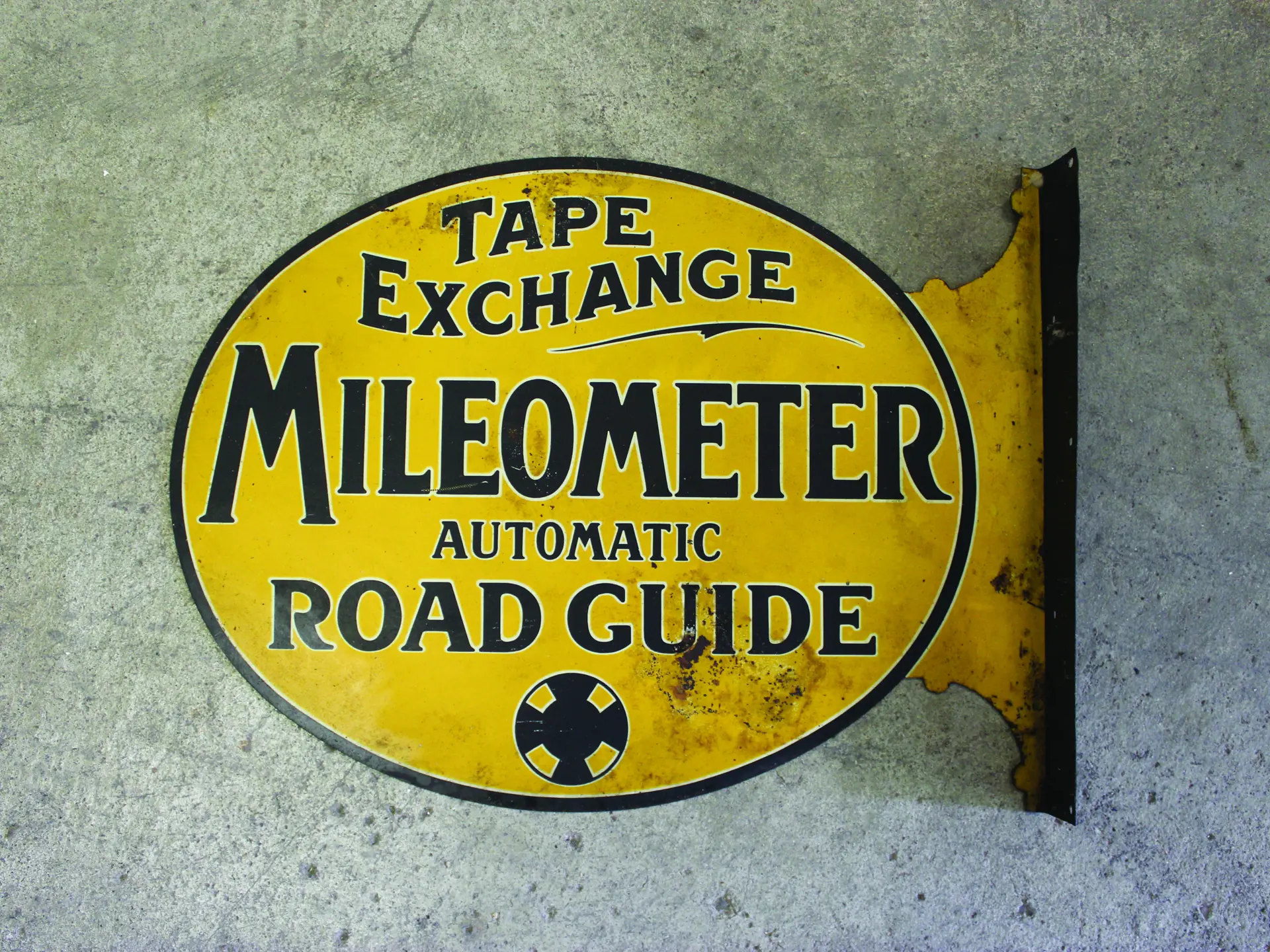 Tape exchange Mileometer automatic road guide, double-sided, tin ...