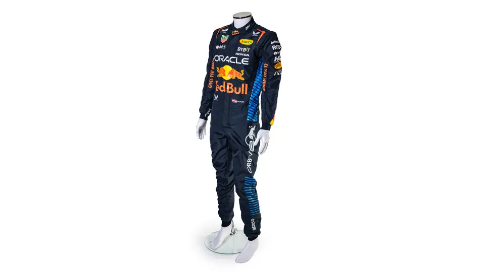 2024 Max Verstappen Red Bull Formula 1 Sparco Racing Suit | No Limits ...