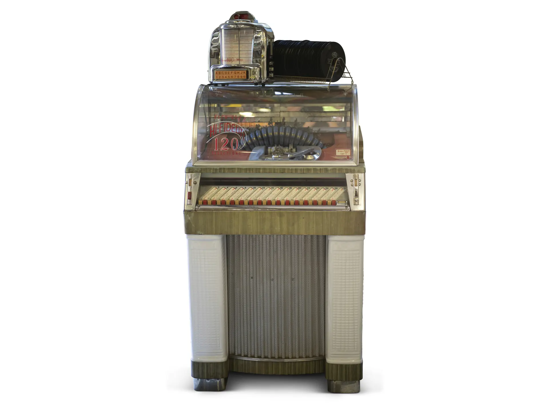 Rockola Comet Hi-Fi 120 Jukebox and Crosley Jukebox | Gene