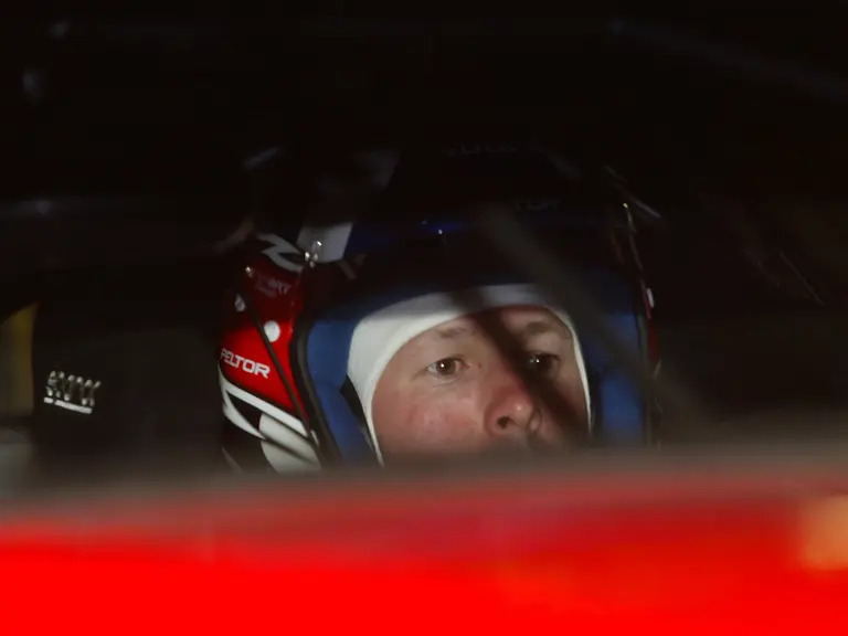 Colin McRae behind the wheel of chassis CRD03 at the 2004 running of the 24 Hours of Le Mans.