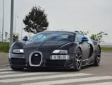 The Veyron Vitesse undergoing testing near the Bugatti factory in Molsheim, France.